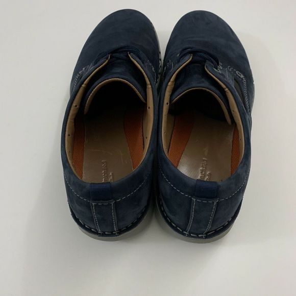 Unstructured Clark\'s Sz 13 Navy Blue Suede Shoes main image 7